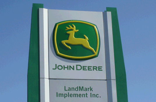 john deere sign, farm supply, farm sign, tractor sign