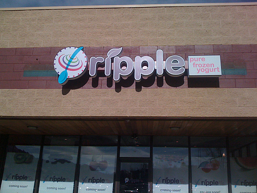 Ripple Channel Letter