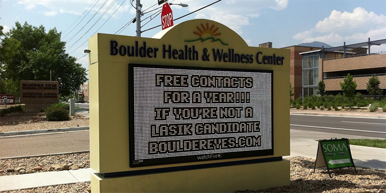 healthcare-led-sign