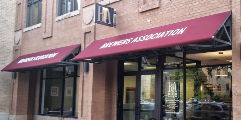 Brewers Association Awnings