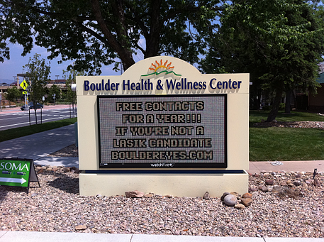 LED watchfire signs denver boulder