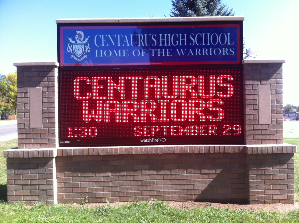 School LED Message Signs