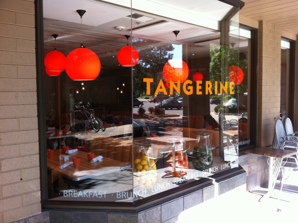Tangerine Window Graphics