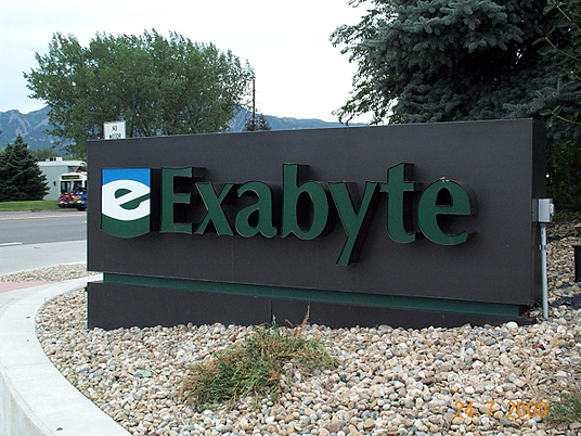 Monument Sign, Exabyte, Signdealz