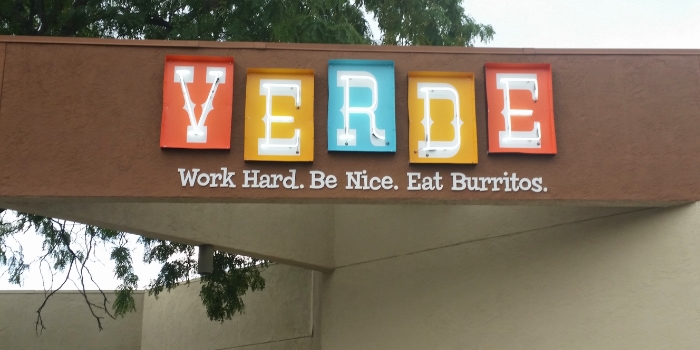 restaurant sign