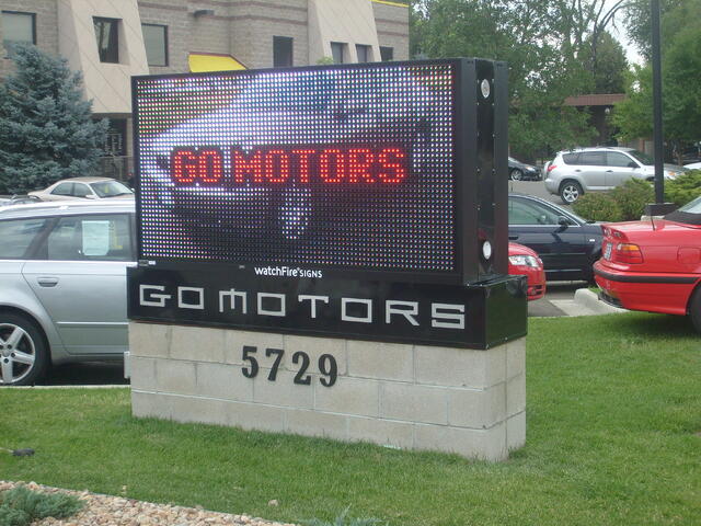 Automotive LED Display Signs Denver