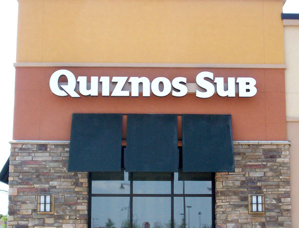 Quiznos Subs channel letter sign