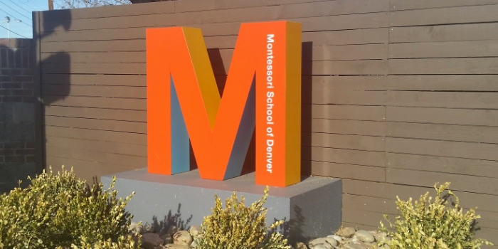 Denver Montessori School Monument Sign