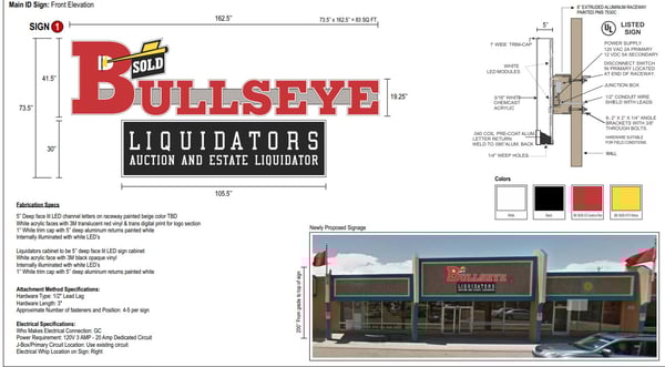 Channel Letter Sign Design