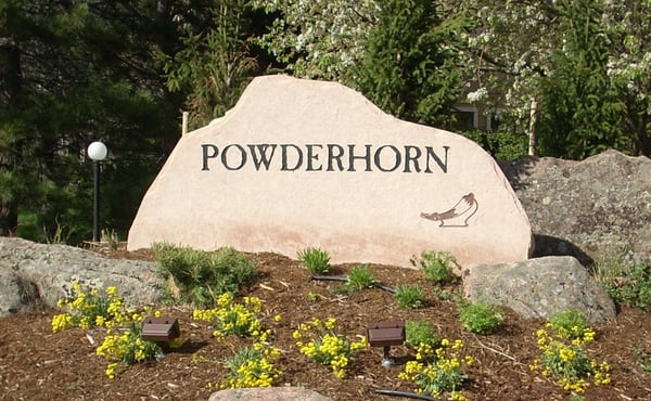 Boulder Colorado Stone Signs