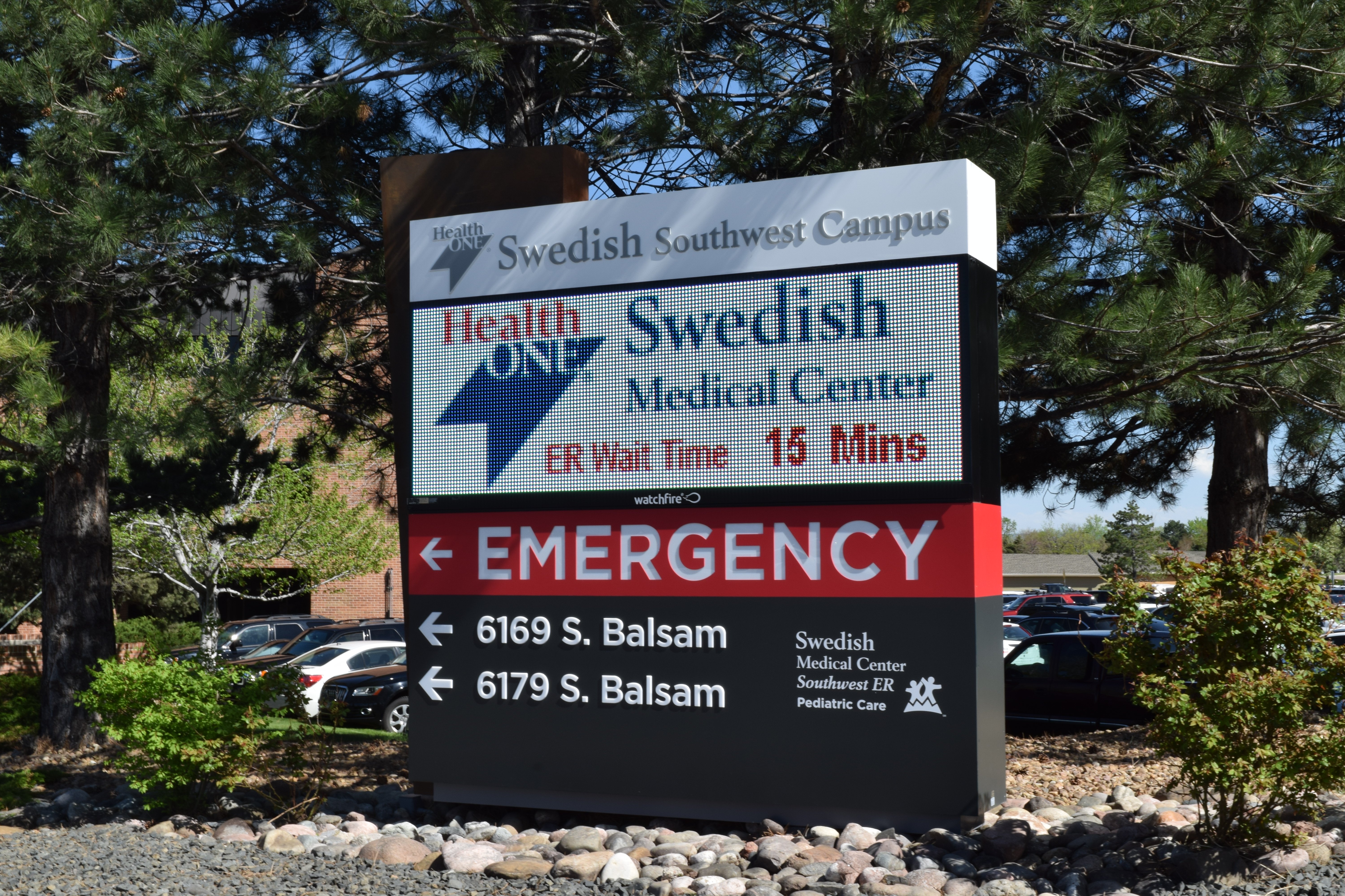 Swedish Medical Center LED Signs