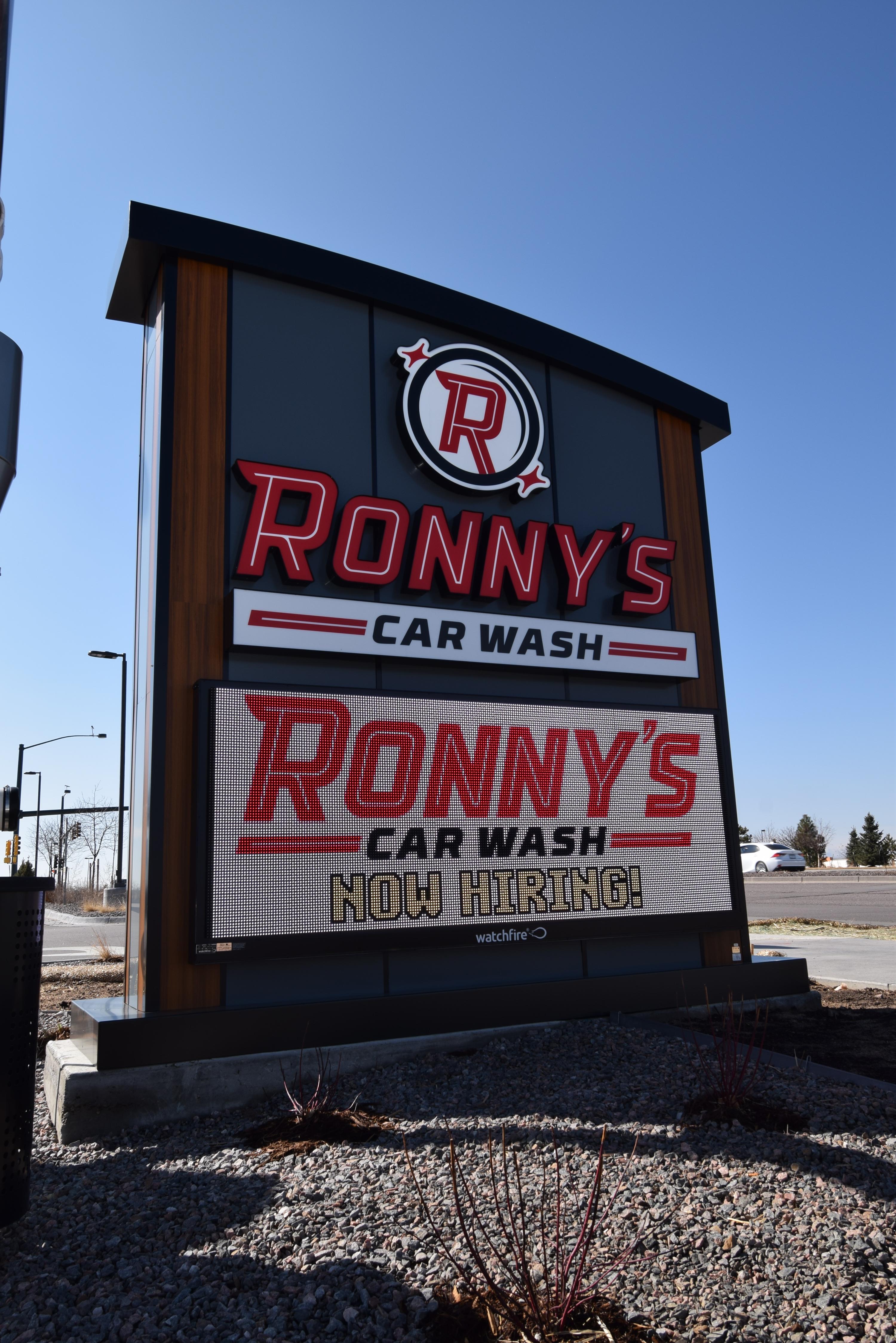 Car Wash Monument Signs