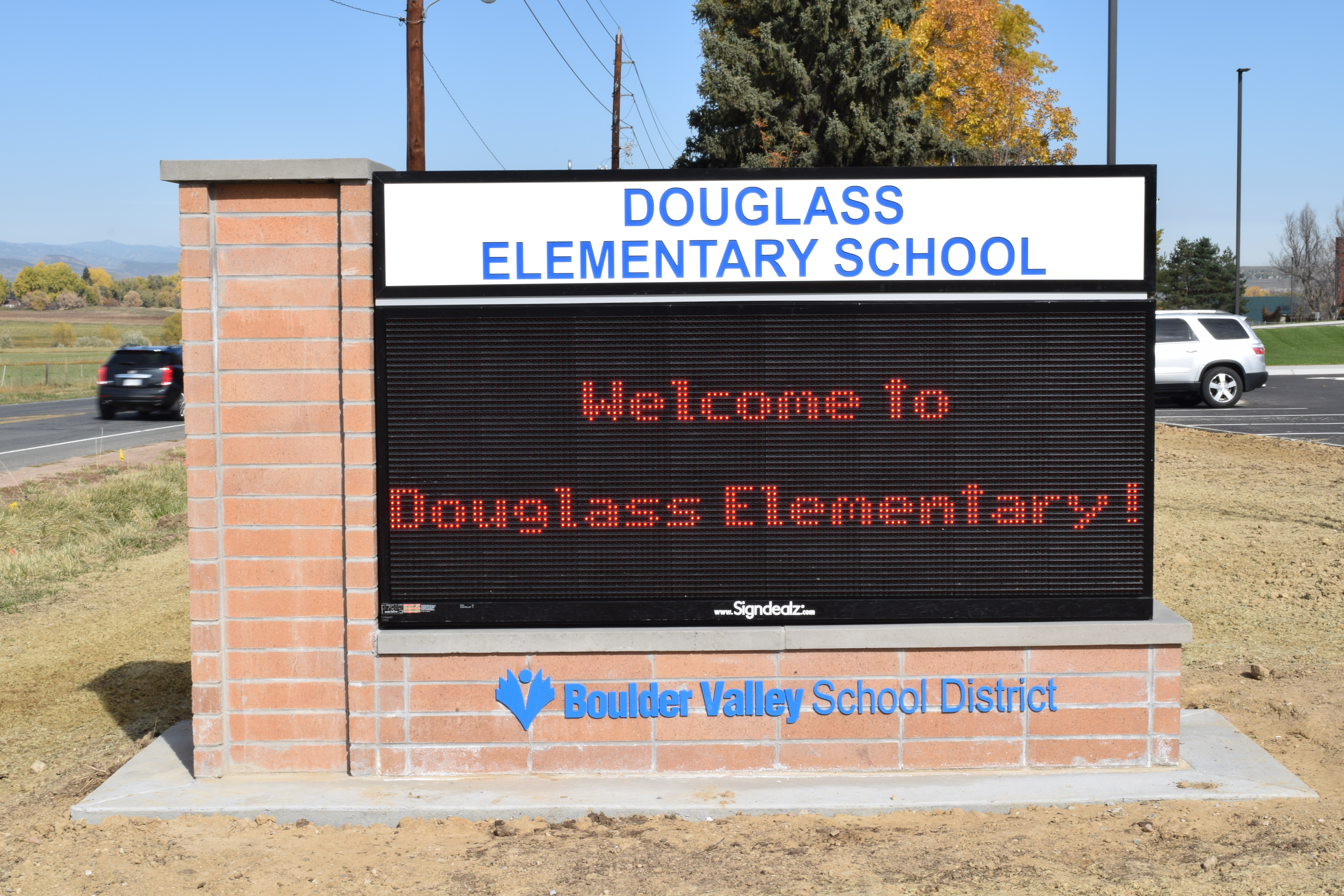 Douglas Elementary LED Monument Sign