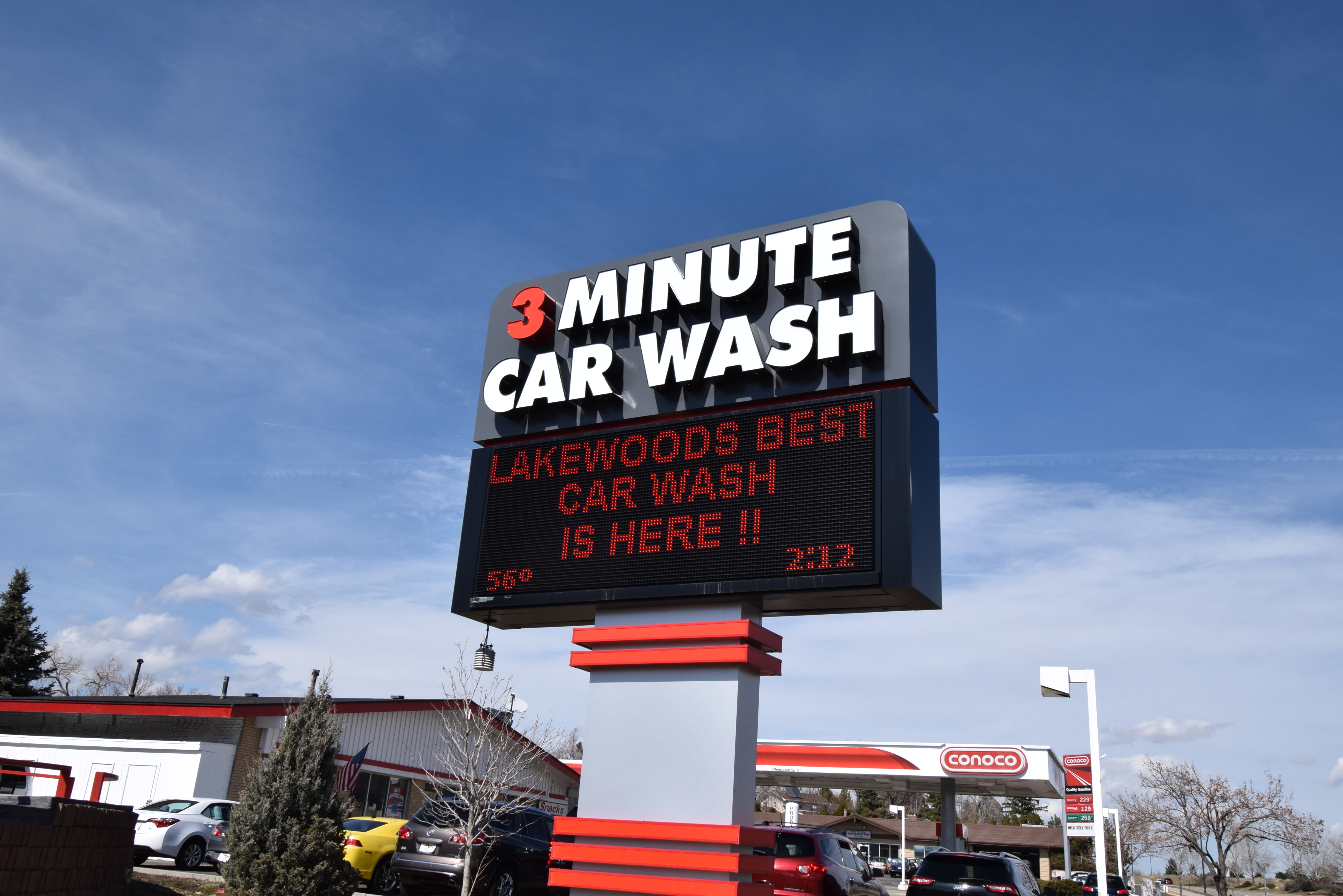 Car Wash LED Signs and Monuments