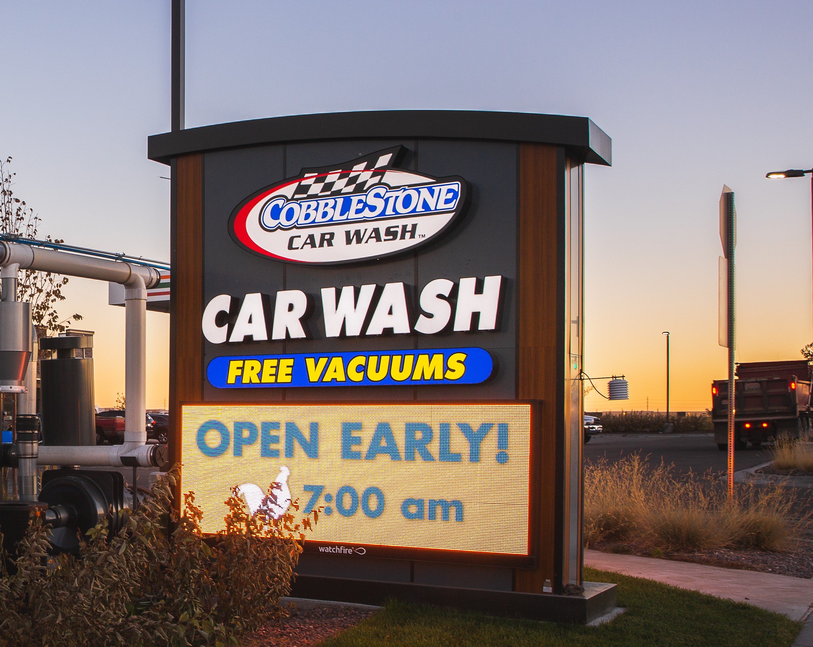 Dutch Car Wash High Resolution LED Sign