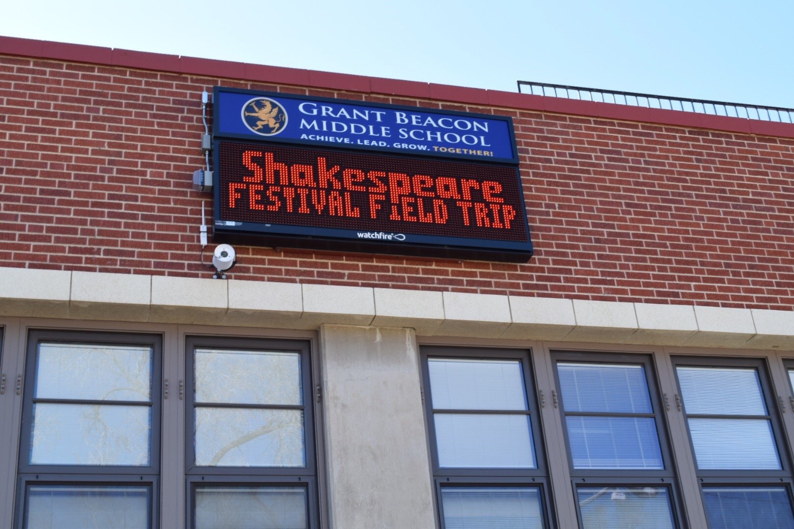 Wall Mounted LED Signs for Schools